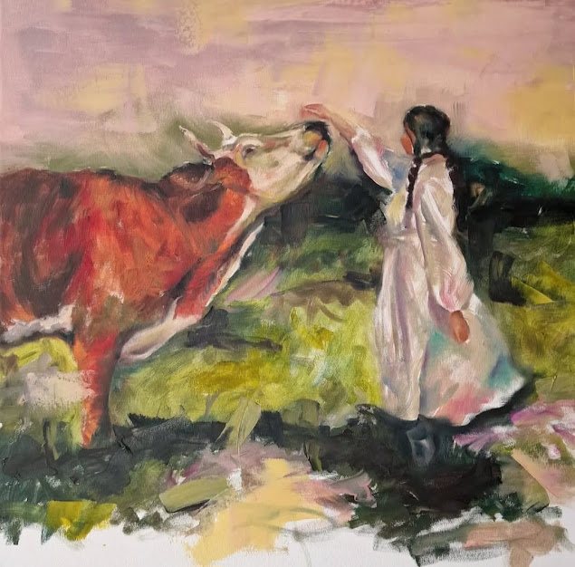 Nature, painting by Mirela Patras