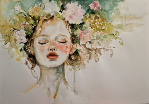 Life, painting by Mirela Patras