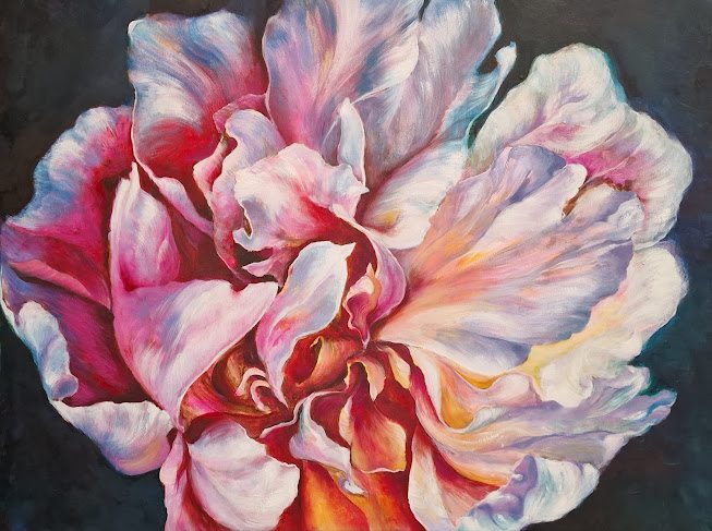 Baby dragon, painting by Mirela Patras