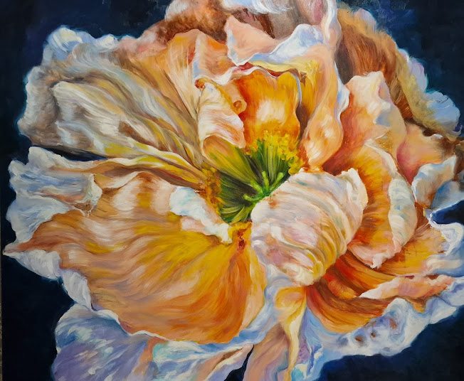 Naked emotions, painting by Mirela Patras
