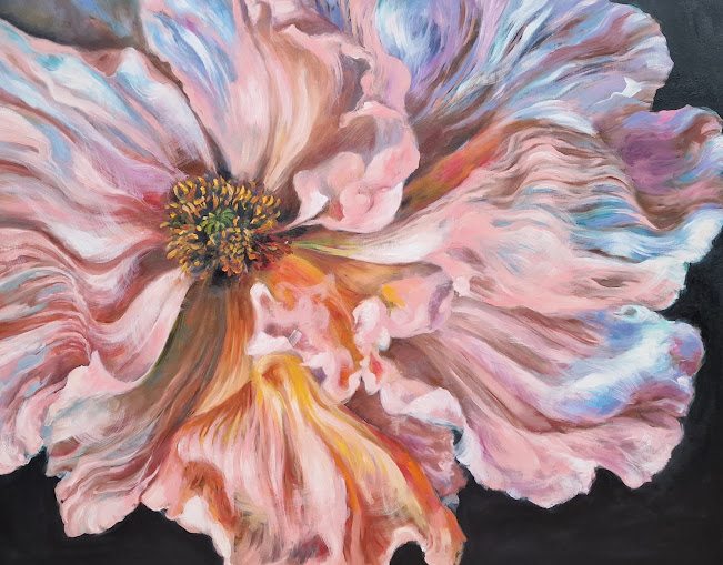Rhapsody, painting by Mirela Patras