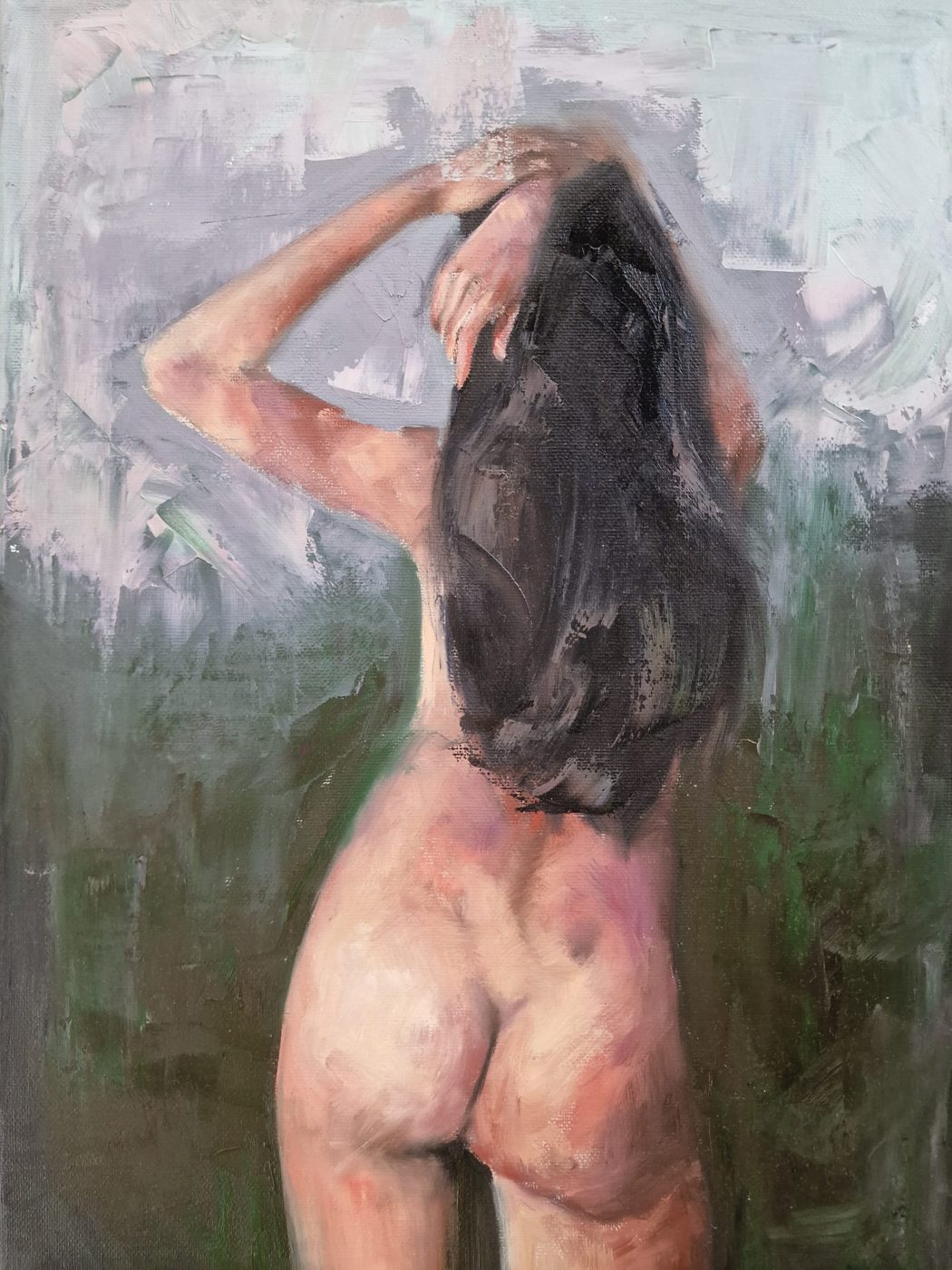 Miruna, painting by Mirela Patras