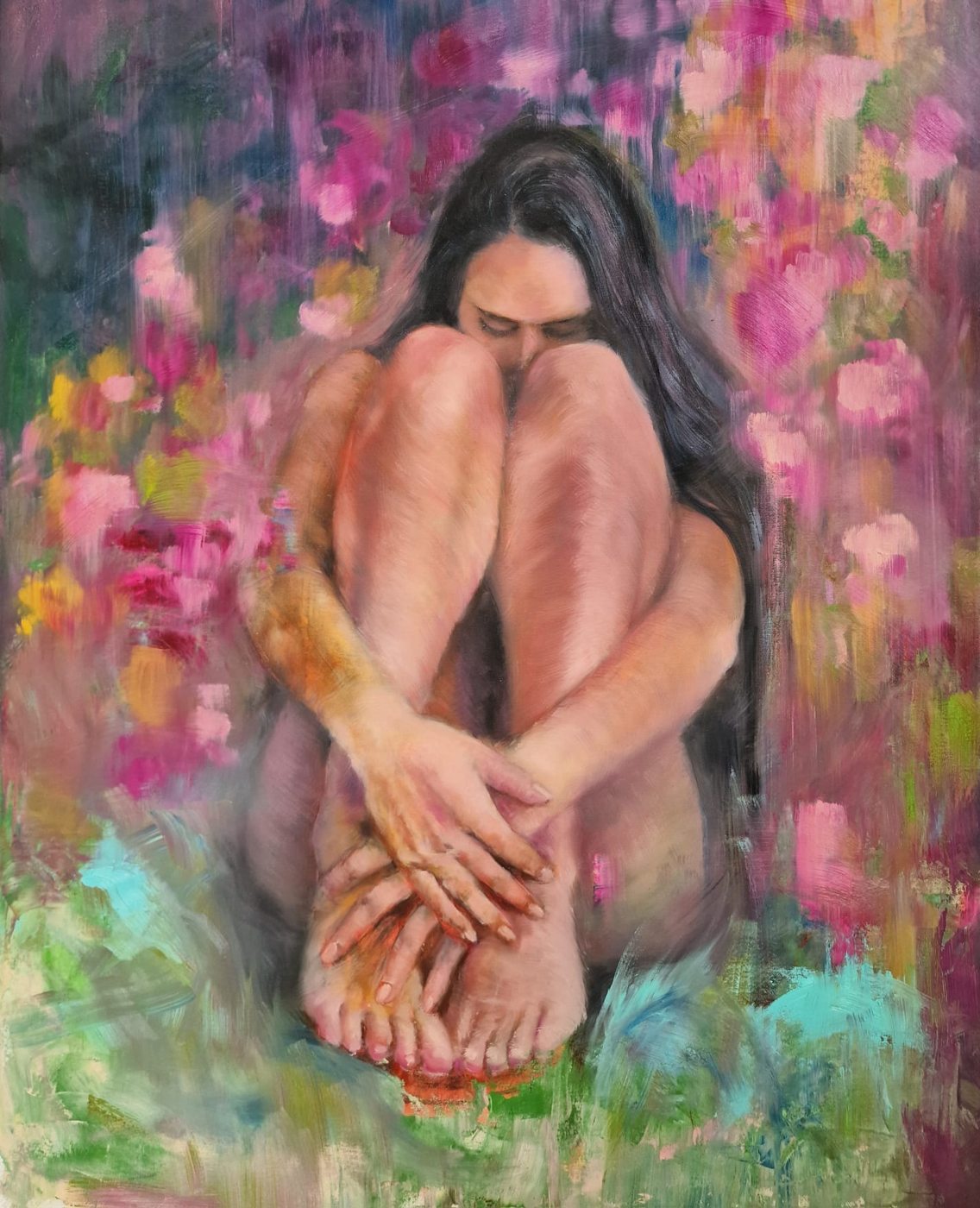 Spring, painting by Mirela Patras